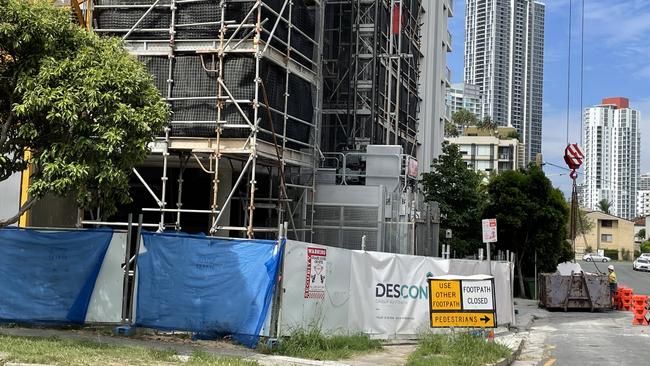 The Waverley Residences, under construction by Descon in Southport.