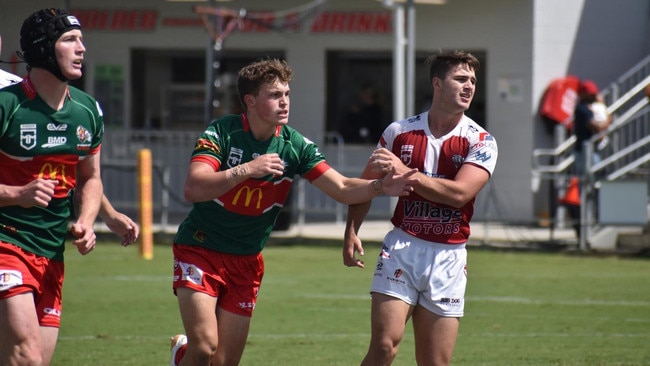 Action between Redcliffe and Wynnun this season.