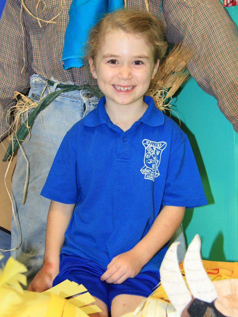 MY FIRST YEAR 2022: Wellcamp State School Prep student Chloe Cuddihy.