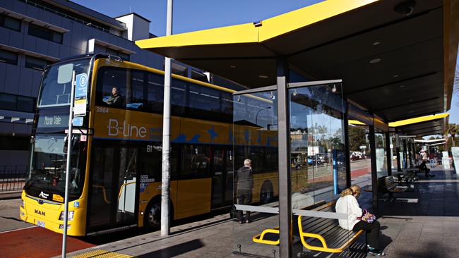 The B-Line at Warringah Mall, Brookvale. Picture: Adam Yip / Manly Daily