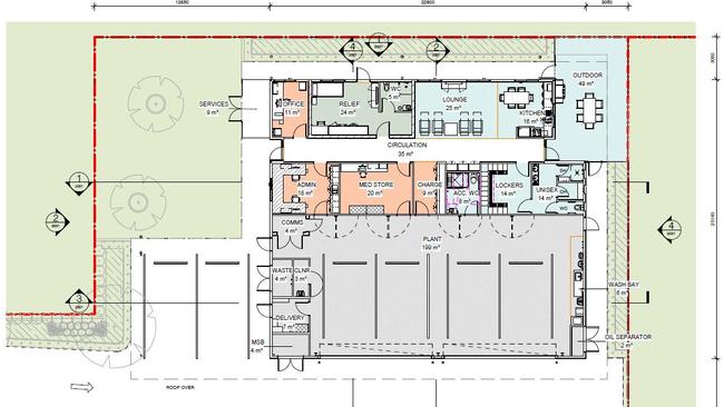 Iluka Ambulance Station architecture plans reveal a lounge room, medical store, relief accommodation and more.