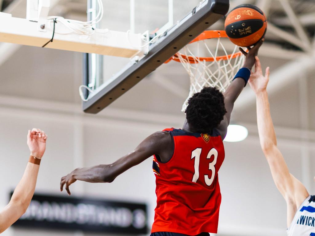 Deng Manyang at the Basketball Australia Schools Championships. Picture: Taylor Earnshaw