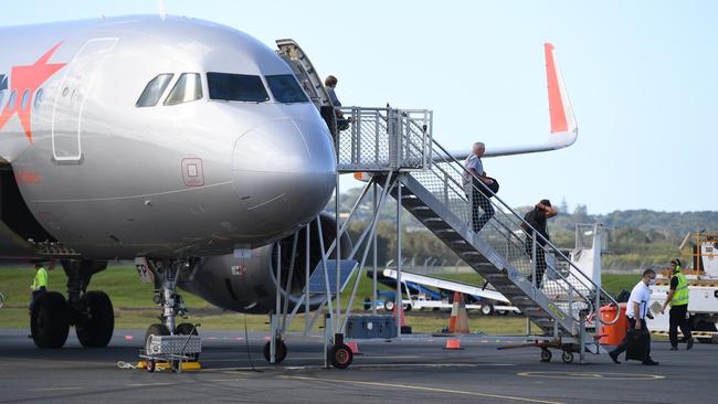 Jetstar resumes flights to Ballina during the COVID-19 pandemic crisis.