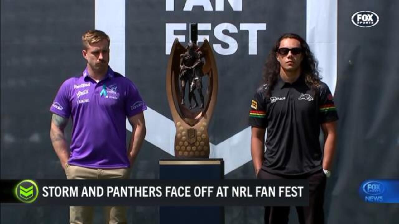 Storm & Panthers face off at fan fest