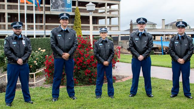 Some of this year’s graduates from the NSW Police Academy.