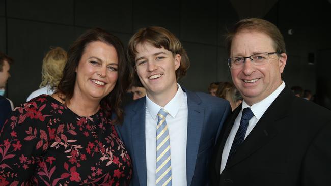 St Joseph’s College 2021 graduation ceremony. Picture: Mike Dugdale