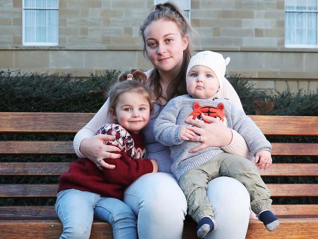 Young Hobart mum’s years-long battle to find a home