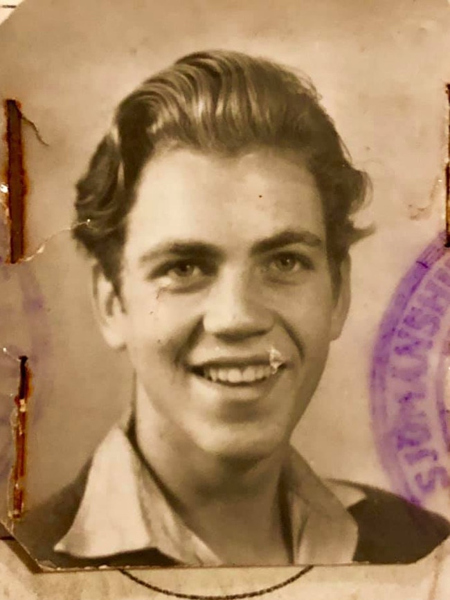 Peter Dahlvid as a young man.