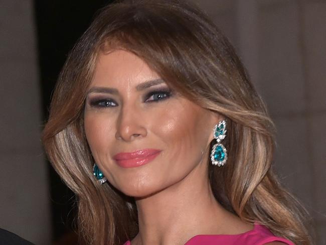 Melania Trump says she hasn’t surgically altered her appearance. Picture: AFP