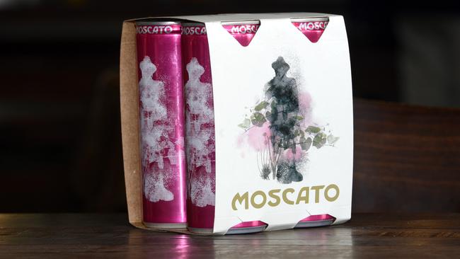 Innocent Bystander sold its moscato in approachable cans.