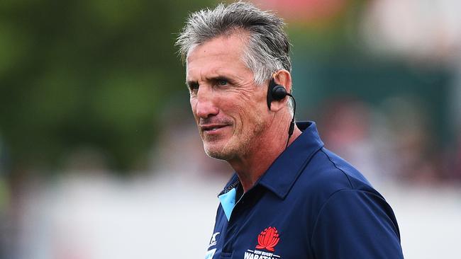 Waratahs coach Rob Penney is in charge of a young side. Picture: AAP