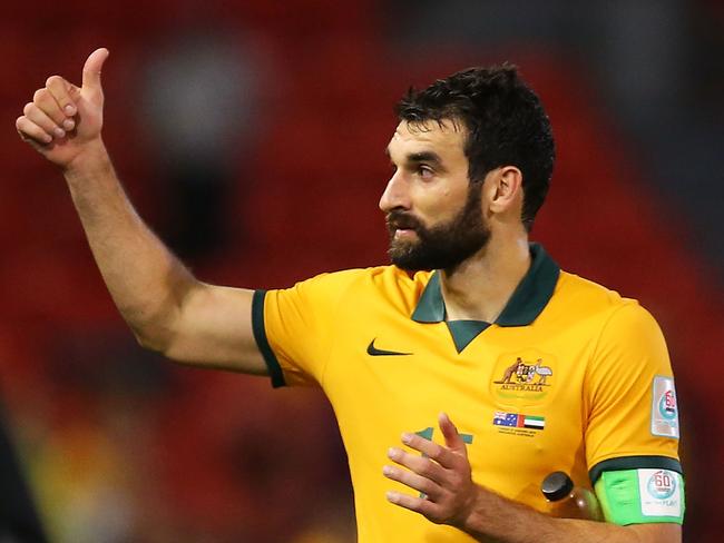 Mile Jedinak is leading from the front early.