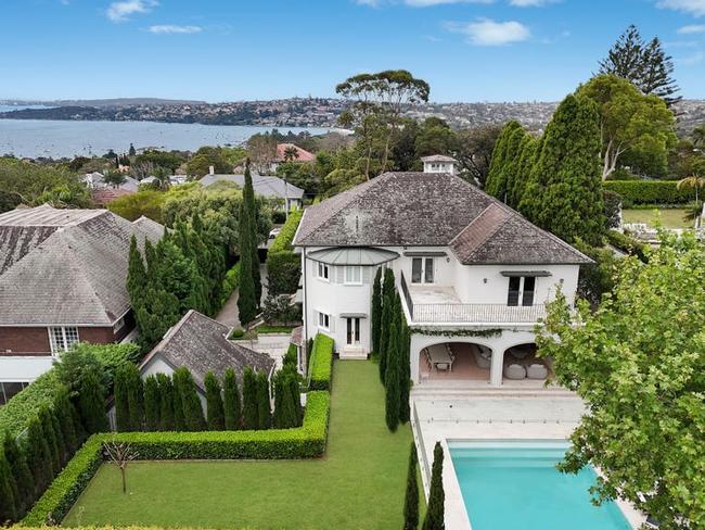 REAL ESTATE: This six-bedroom house with northerly harbour views at 96 Victoria Rd, Bellevue Hill, fetched a whopping $42m.