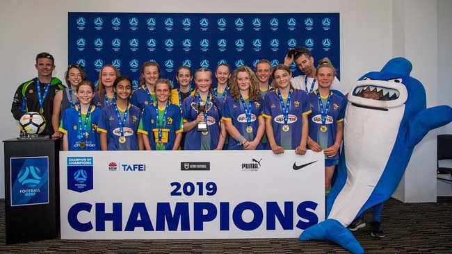 The Avoca FC women's 14s side took out the 2019 Football NSW Champion of Champions grand final.