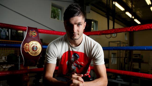 Boxer James McDonald will fight on the undercard at the Brisbane Convention Centre on April 7. Picture: Richard Walker