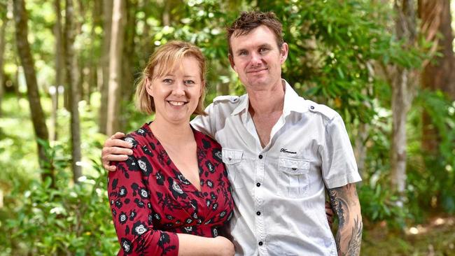 Kerry and Beau Hartshorn are overjoyed some justice may return to the construction industry. Picture: Warren Lynam