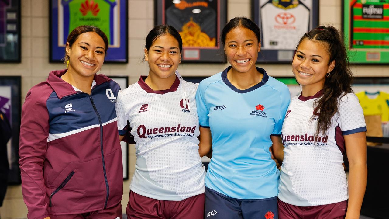 Action from day two of the 2024 Australian Schools Rugby Championships. Picture: Rachel Wright/Anthony Edgar.