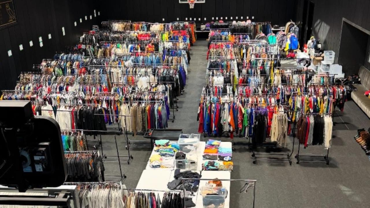 Star posts outrageous look inside his ‘closet’