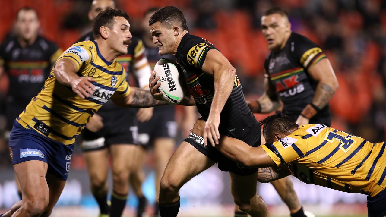 The western Sydney derby between Penrith and Parramatta has developed into a key fixture every year. Picture: Mark Kolbe/Getty Images