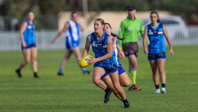 Lucy Nicolai has been one of Rovers’ best in a season where they missed finals by the barest of margins. Picture: Charlie Lowson / AFLNT Media