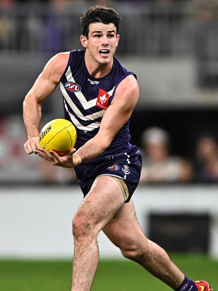 Andrew Brayshaw enjoyed a dominant season for the Dockers. Picture: AFL Photos/Getty Images