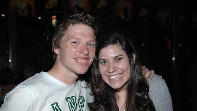 Nightclub goers enjoy a night-out at Gilligan's in 2008.
