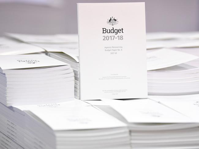 Treasurer Scott Morrison will deliver his second Federal budget today. Picture: AAP Image/Lukas Coch