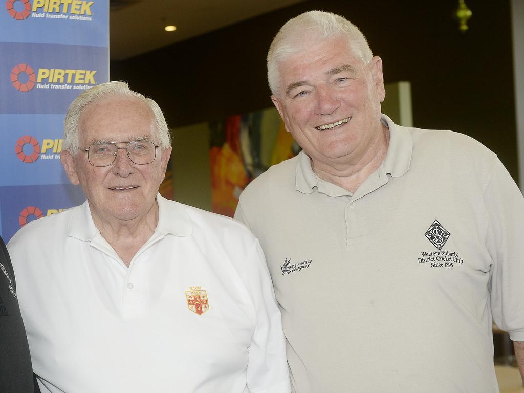 Former Wests Club president John Hardgrove (right) has called for the current Tigers ownership structure to be scrapped. Picture: John Appleyard