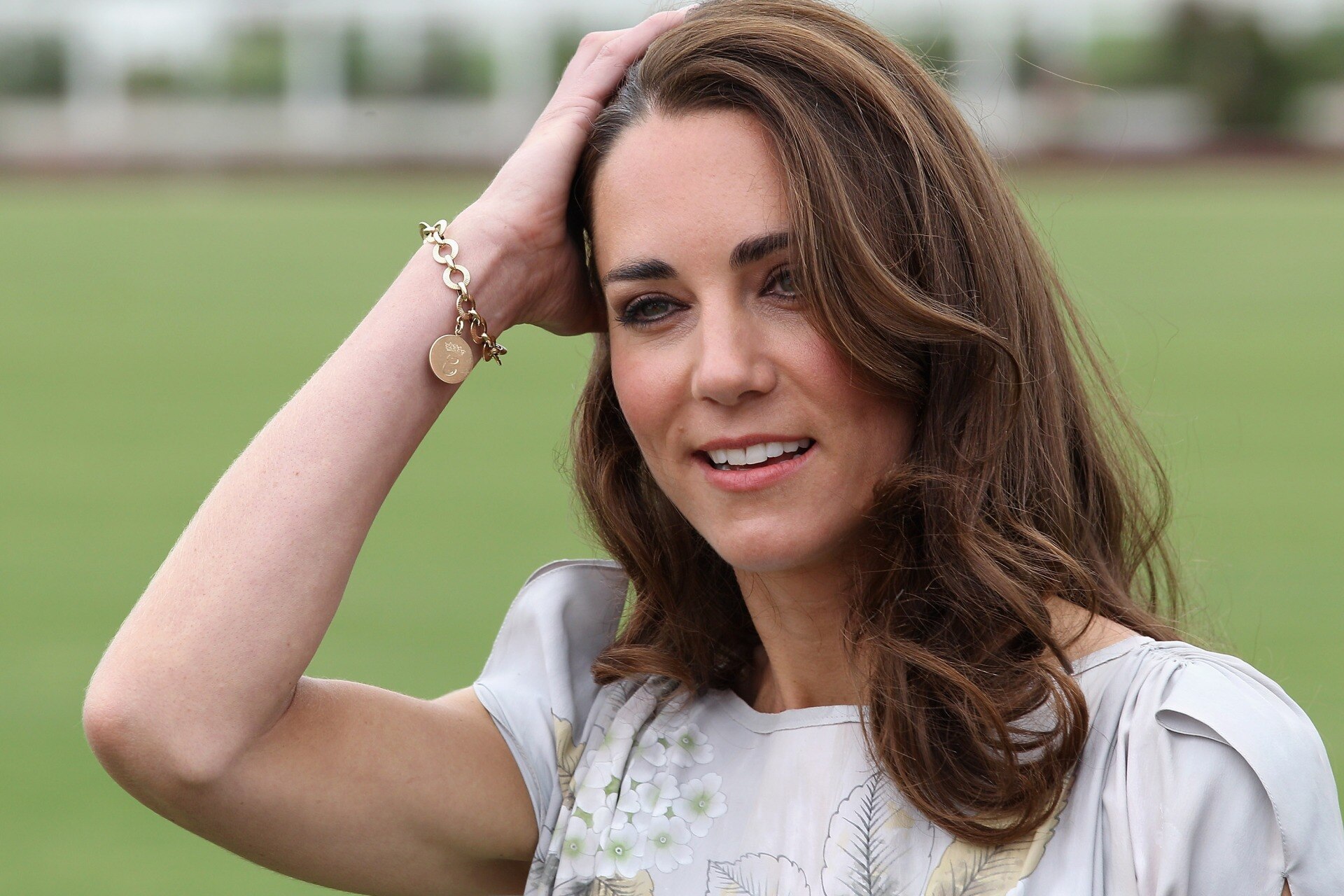 <h3>Gold charm bracelet</h3><p>Kate is often seen wearing a charm bracelet gifted to her by Camilla, Duchess of Cornwall, when she wed Prince William, a gold piece complete with a &ldquo;C&rdquo; for each of their names alongside a coronet and a crown.&nbsp;</p>