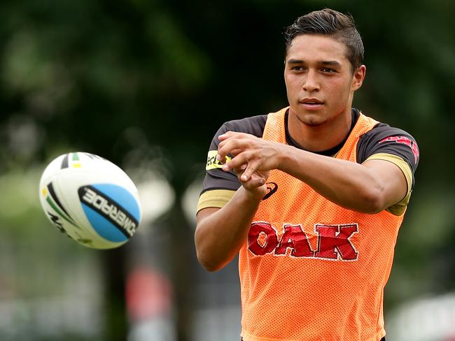 Hot prospect Te Maire Martin gets his chance to shine. Picture: Gregg Porteous