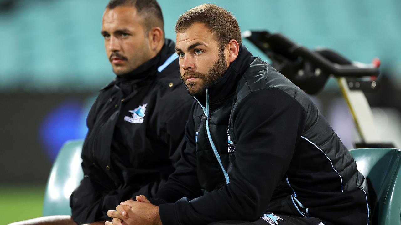 Cronulla players hold no concerns about captain Wade Graham’s future following multiple concussions. Picture: Mark Kolbe/Getty Images