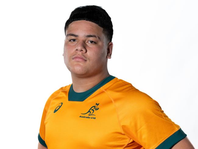 Rugby Australia 2024 Under-16s development selection Sio Kite.