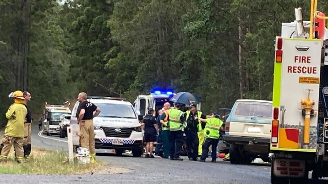 Emergency workers did everything they could to save Joe Stevens following the Wolvi crash on Tuesday afternoon. Photos: Scott Kovacevic