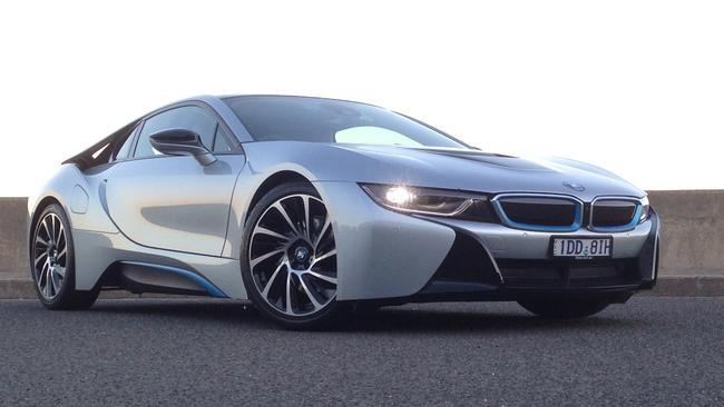 The i8 brought low emissions motoring to the top end of the market.