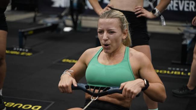 10000 athletes put their fitness to the test in a massive Hyrox competition this weekend (14-15 Dec) at Melbourne Exhibition and Convention Centre. Picture Valeriu Campan