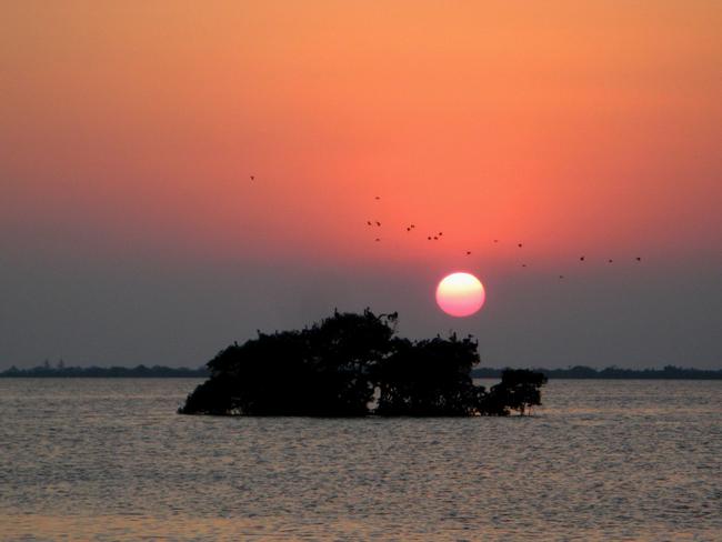 Ambergris Caye is pure magic at sunset. Picture: Girlguyed