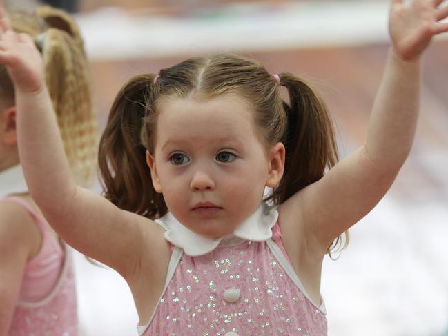 Karen Feldman Dance Studio performance Highton Friday Toddlers andTumble Tots students.Picture: Mark Wilson