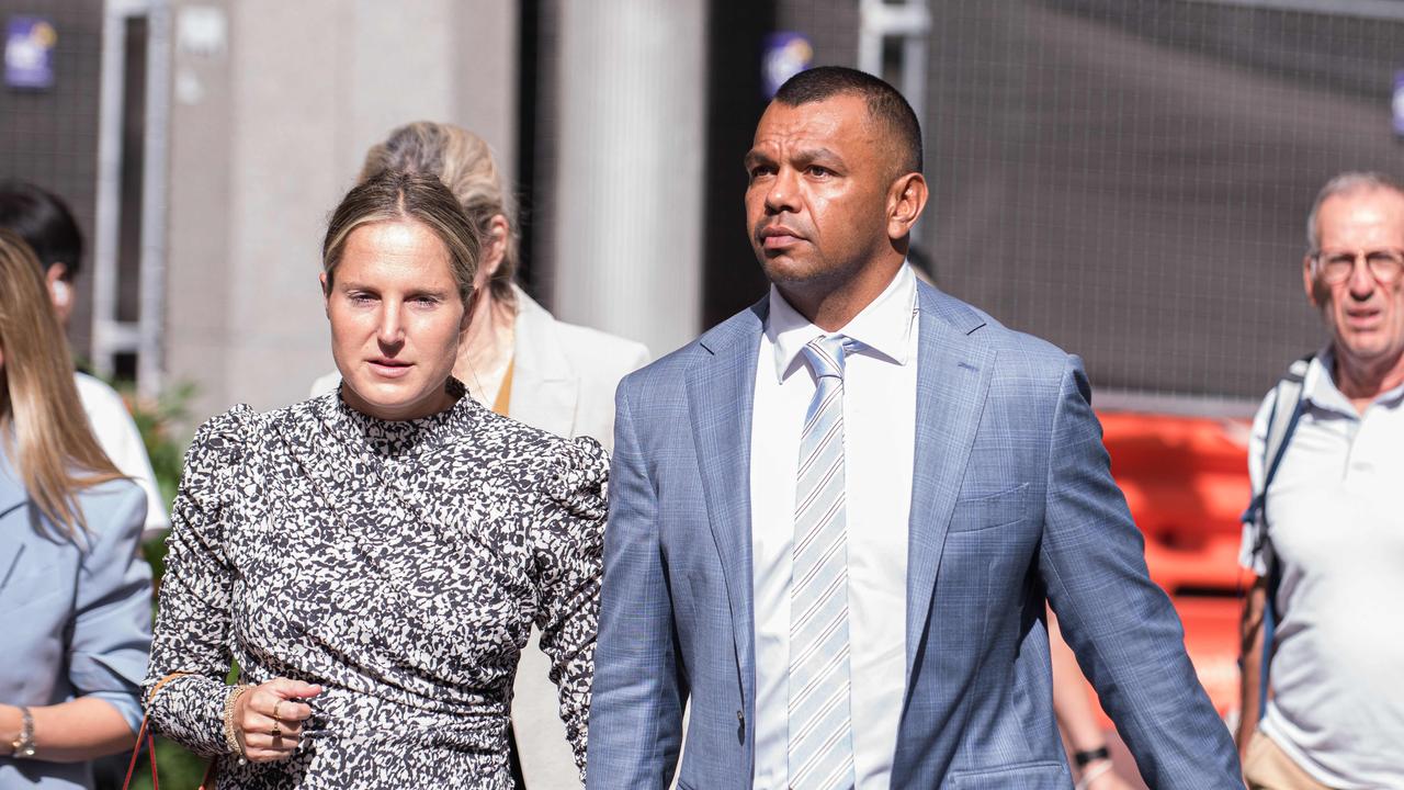Mr Beale and wife Maddi arriving at court on Friday. Picture: NCA NewsWire / Flavio Brancaleone