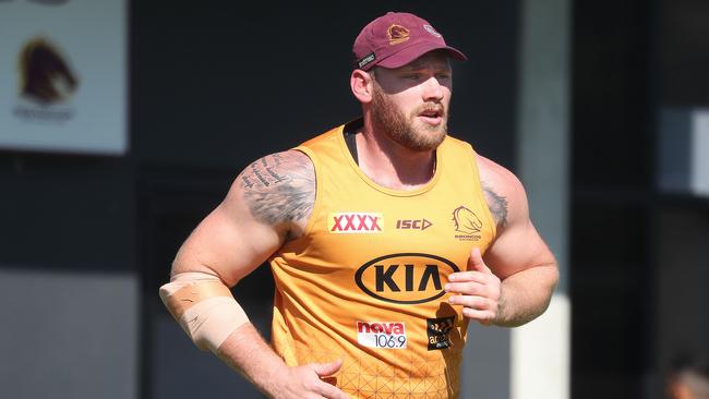 The Broncos are keen to move on Matt Lodge and replace him with the more versatile John Asiata. Picture: Annette Dew