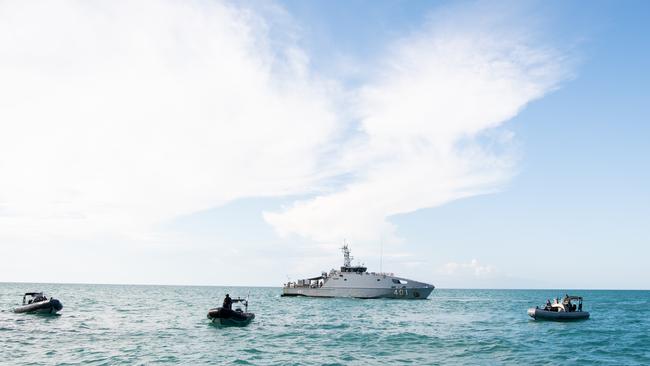 Exercise Kakadu is a multilateral maritime exercise involving Australian and international participants. Picture: Esther Linder