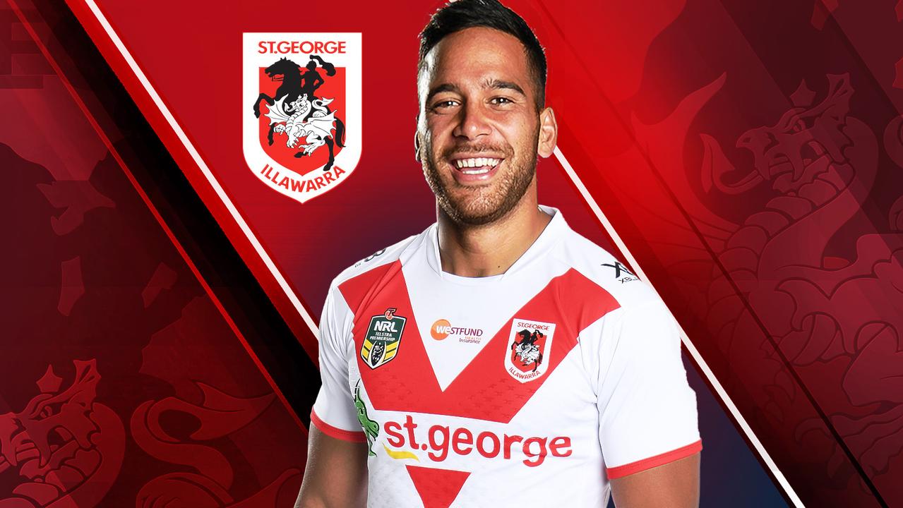 Corey Norman signs with the Dragons.