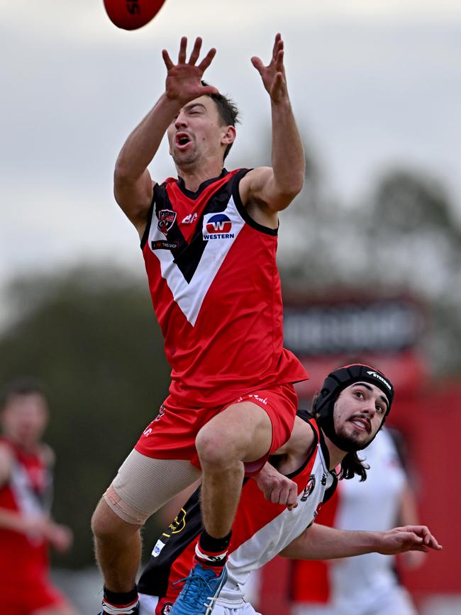 Western Rams Jared Scott. Picture: Andy Brownbill