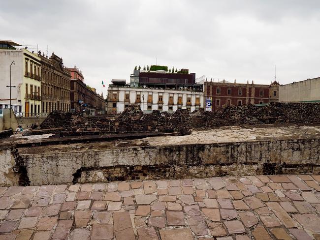 Templo Mayor was one of the main temples of the Aztecs. Picture: Leah McLennan