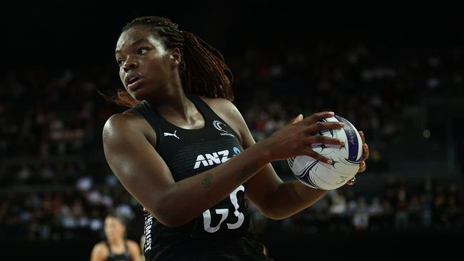 Grace Nweke has been the focal point of the New Zealand attack during the Constellation Cup. Picture: Getty Images