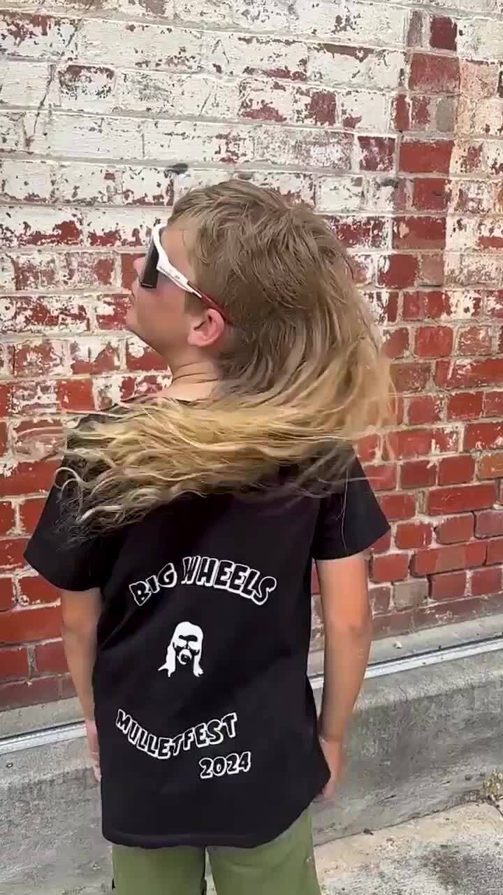 Beau's mega mullet