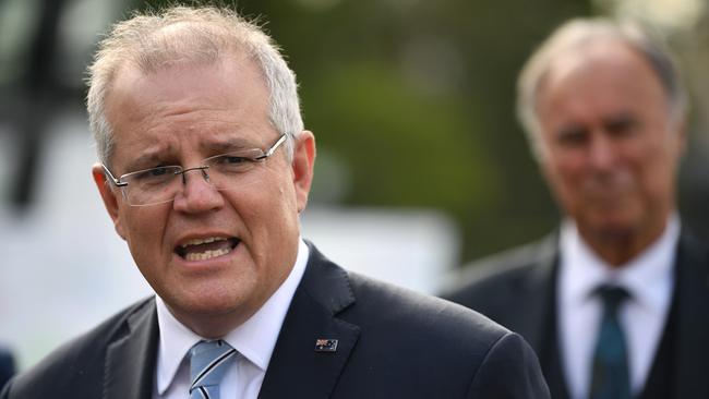 Prime Minister Scott Morrison. (AAP Image/Joel Carrett)