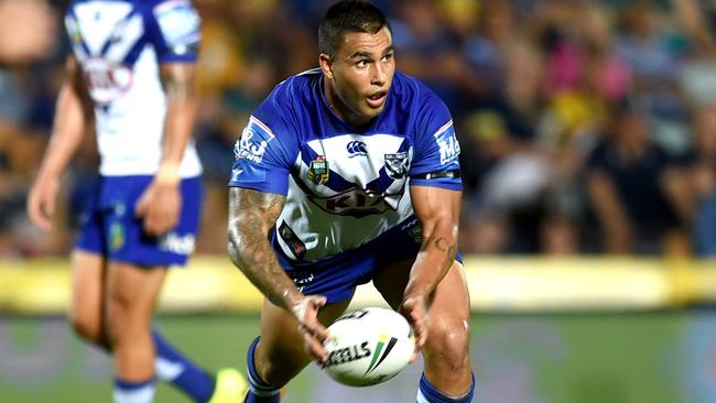 Michael LICHAA . NRL. North Queensland Cowboys Vs Canterbury-Bankstown Bulldogs at 1300smiles Stadium. Picture: Alix Sweeney