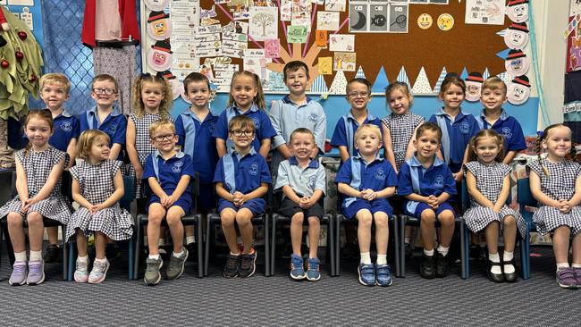 The prep students at Maryborough West State School.