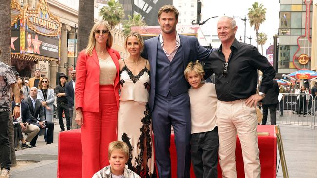 When an entire family is ridiculously good looking, they are deemed Hemsworthy. Picture: Kevin Winter/Getty Images