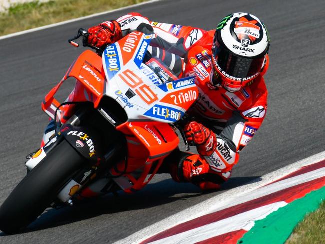 Jorge Lorenzo's MotoGP future is under speculation.